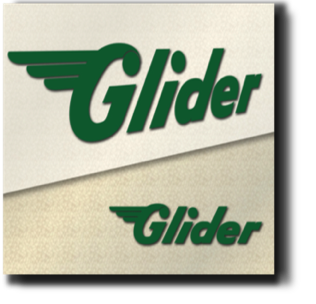 Glider Travel Trailer Decal